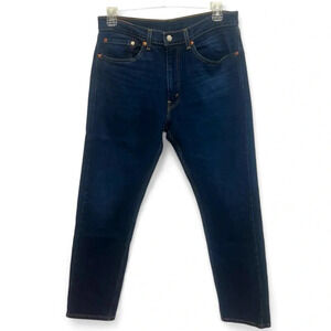 Levi’s Men's 505 Blue Jeans, relaxed fit straight leg, size 34x32